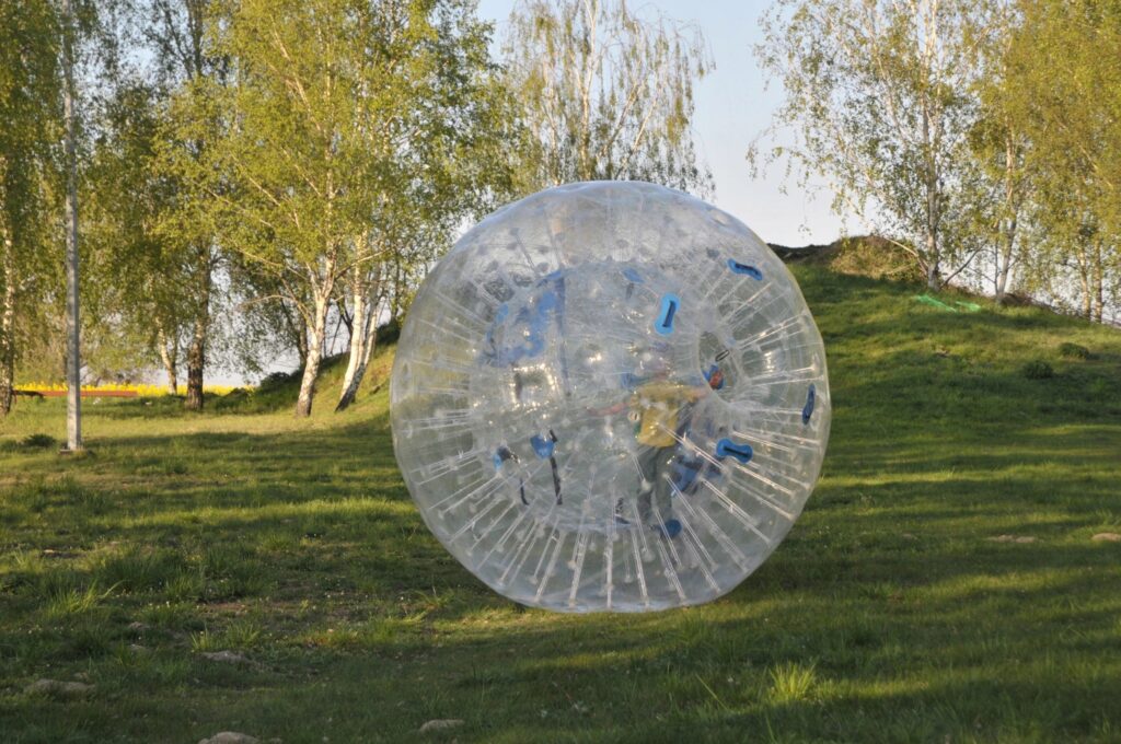 Zorbing w Akrotrik